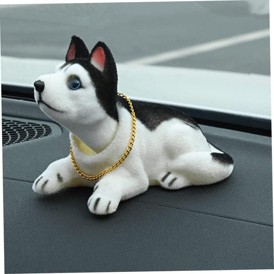 Cute Bobblehead Dog Doll for Car Interior Decoration