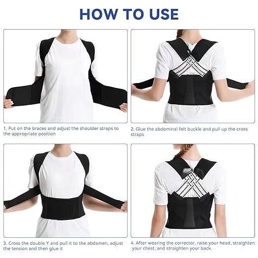 AlignPro Posture Brace - Unisex Slouching Relieve Pain Belt